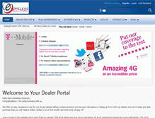 Tablet Screenshot of dealer.ewirelessportal.com